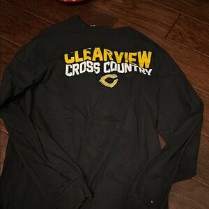Clearview Cross Country Black Long Sleeve Shirt